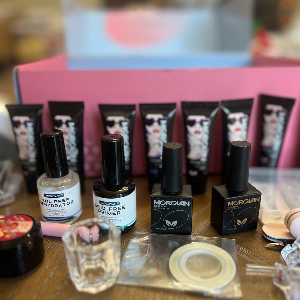 Morovan poly nail Extention kit BRAND NEW